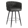 MARIS | Hotel Barhocker | Leder | Schwarz | Drehfunktion