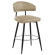 SARA | Hotel Barhocker | Beige | Leder
