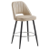 SOPHIE | Hotel Barhocker | Beige | Leder