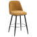 TINA | Hotel Barhocker | Textil/Stoff | Honig Braun | Drehfunktion