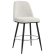 TINA | Hotel Barhocker | Teddystoff | Creme | Drehfunktion