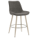 EMILY | Hotel Barhocker | Stoff/Textil | Grau