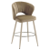 JOHANNA | Hotel Barhocker | Samt | Taupe
