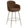 SELINA | Hotel Barhocker | Stoff/Textil | Braun