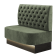 THOMAS | Gastrobank | B:H 100 x 103 cm | Samt | Chesterfield | Samt | LED