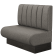 NINVA | Gastrobank | B:H 100 x 103 cm | Grau | Gestreift | Stoff/Textil