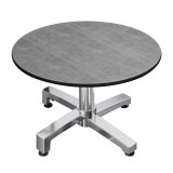 CPBC | Compact Loungetisch | Ø:H 70 x 38 cm | Beton / Aluminium | Klappbar | Zusatzgewicht