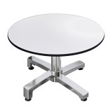 CPBC | Compact Loungetisch | Ø:H 70 x 38 cm | Wenge / Aluminium | Zusatzgewicht