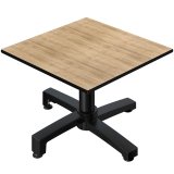 CPBC | Kompakt loungetabel | B: T: H 70 x 70 x 42 cm | Eg / Aluminium | Ekstra vægt