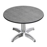 CPBL | Compact Loungetisch | Ø:H 70 x 38 cm | Beton / Aluminium | Zusatzgewicht