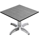 CPBL | Kompakt Loungetabell | B: T: H 70 x 70 x 38 cm | Betong / Aluminium | Extra vikt
