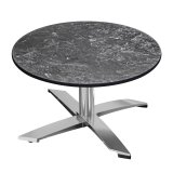 CPTG | Bistro Loungebord | Ø: H 70 x 39 cm | Felsen / Aluminium | Klapbar/Ekstra vægt
