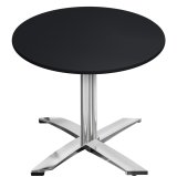 CPTG | Bistro Bord | Ø:H 70 x 76 cm | Sort / Aluminium | Klapbart / Ekstra vægt