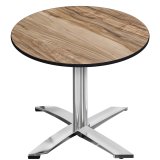CPTG | Bistrobord | Ø:H 70 x 76 cm | Sheesham / Aluminium | Ekstra vekt