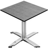 CPTG | Bistro Tisch | B:T:H 60 x 60 x 76 cm | Beton / Aluminium | Klappbar/ Zusatzgewicht