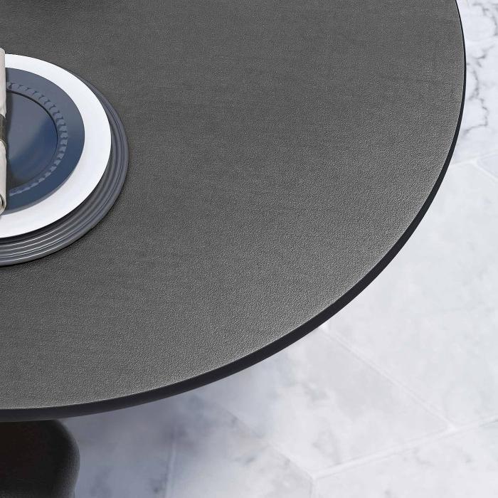 CPBL | HPL Bistro Table | Ø:H 60 x 78 cm | Anthracite / Aluminium Black | Foldable + additional weight | Round