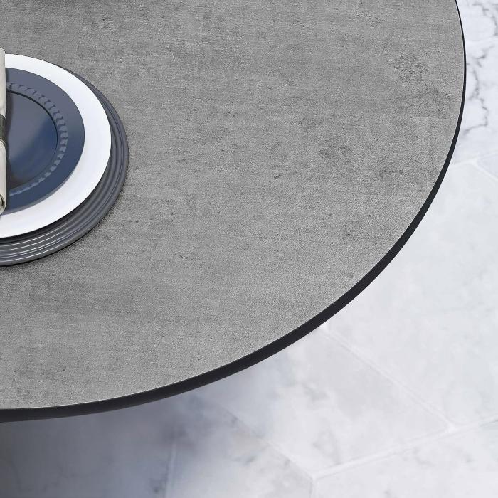 CPBL | HPL Bistro Table | Ø:H 70 x 78 cm | Concrete / Aluminium | Foldable + additional weight | Round CPBL | HPL Bistro Table | Ø:H 70 x 78 cm | Concrete / Aluminium | Foldable + additional weight | Round