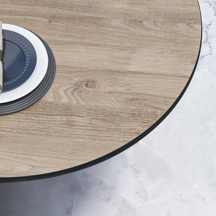 CPBL | HPL Bistro Table | Ø:H 70 x 78 cm | Oak / Aluminium | Foldable + additional weight | Round CPBL | HPL Bistro Table | Ø:H 70 x 78 cm | Oak / Aluminium | Foldable + additional weight | Round