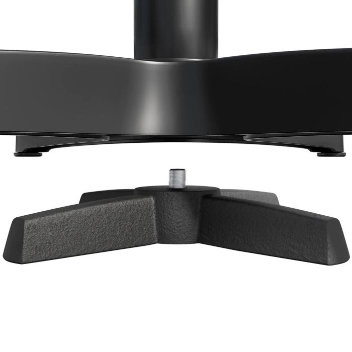 CPBL | HPL bistrobord | Ø:H 60 x 78 cm | Eik / aluminium | Ekstra vekt | Rundt