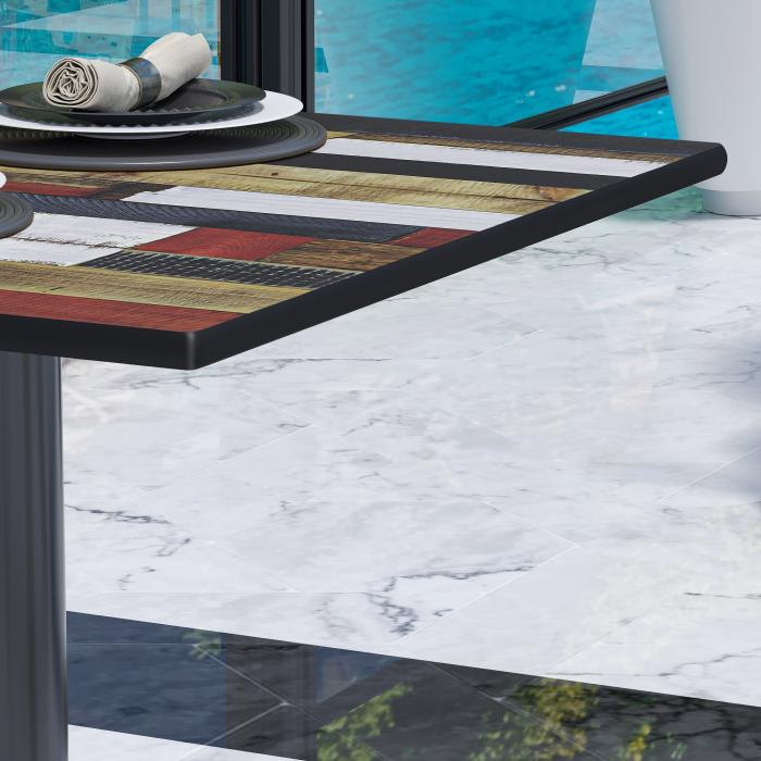 CPBL | Compact lounge table | W:D:H 70 x 70 x 42 cm | Vintage Coloured / Aluminium | Foldable | Additional weight CPBL | Compact lounge table | W:D:H 70 x 70 x 42 cm | Vintage Coloured / Aluminium | Foldable | Additional weight