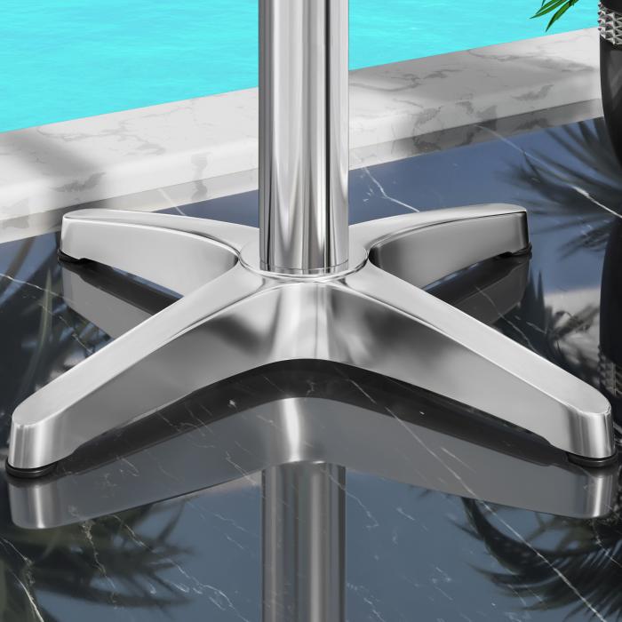 CPBL | HPL bistrobord | B:D:H 70 x 70 x 78 cm | Betong / aluminium | Ekstra vekt | Torget CPBL | HPL bistrobord | B:D:H 70 x 70 x 78 cm | Betong / aluminium | Ekstra vekt | Torget