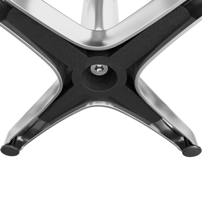 CPBL | HPL bistrobord | B:D:H 70 x 70 x 78 cm | Svart / aluminium | Ekstra vekt | Torget CPBL | HPL bistrobord | B:D:H 70 x 70 x 78 cm | Svart / aluminium | Ekstra vekt | Torget