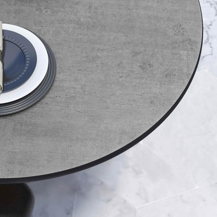 CPTG | Bistrobord | Ø:H 70 x 75 cm | Betong / Aluminium Svart | Sammenleggbar/tilleggsvekt CPTG | Bistrobord | Ø:H 70 x 75 cm | Betong / Aluminium Svart | Sammenleggbar/tilleggsvekt