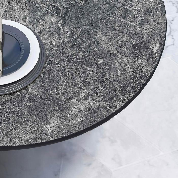 CPTG | Bistrobord | Ø:H 70 x 75 cm | Stein / aluminium | Sammenleggbar/tilleggsvekt CPTG | Bistrobord | Ø:H 70 x 75 cm | Stein / aluminium | Sammenleggbar/tilleggsvekt