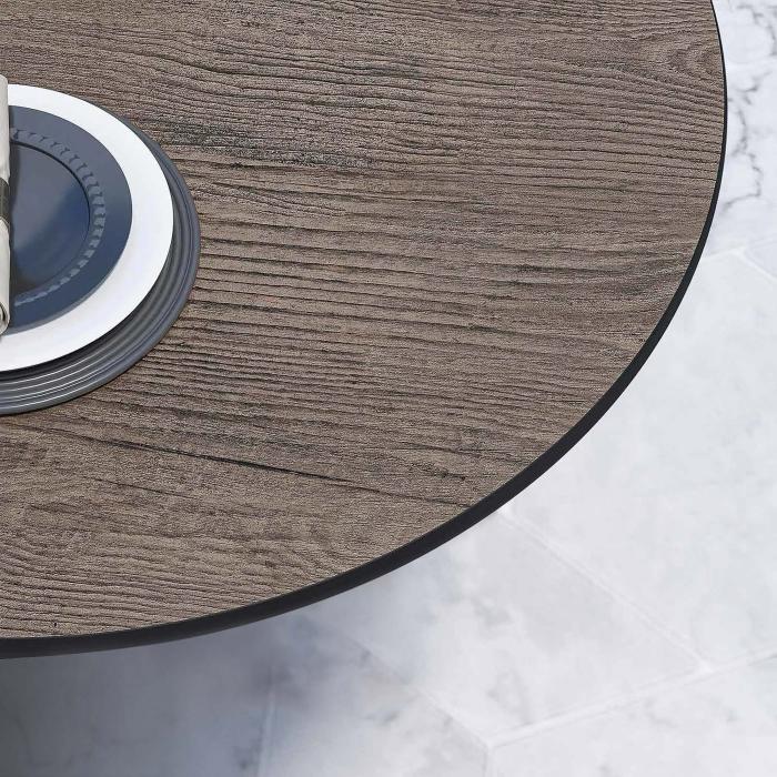 CPTG | Bistrobord | Ø:H 70 x 75 cm | Lett Wenge / Aluminium | Sammenleggbar/tilleggsvekt CPTG | Bistrobord | Ø:H 70 x 75 cm | Lett Wenge / Aluminium | Sammenleggbar/tilleggsvekt