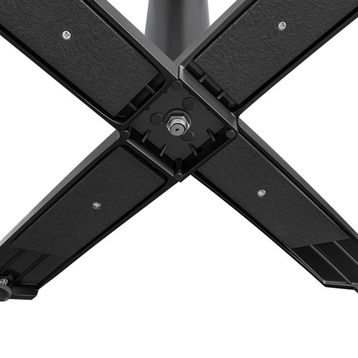 CPTG | Bistro lounge bord | B:D:H 60 x 60 x 39 cm | Vit / Aluminium Svart | Fällbart/ extra vikt CPTG | Bistro lounge bord | B:D:H 60 x 60 x 39 cm | Vit / Aluminium Svart | Fällbart/ extra vikt