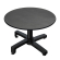CPBC | Compact Lounge-pöytä | Ø:H 60 x 42 cm | Antrasiitti / Alumiini Musta | Lisäpaino