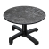 CPBC | Compact Lounge Table | Ø: H 60 x 42 cm | Rock / Aluminium | Additional weight