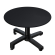 CPBC | Compact Lounge Table | Ø: H 60 x 42 cm | Black / Aluminum | Additional Weight
