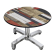 CPBC | Compact Lounge Table | Ø:H 70 x 42 cm | Vintage Colored / Aluminum | Additional Weight