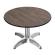 CPBL | Kompakt salongbord | Ø:H 60 x 42 cm | Wenge / aluminium | Ekstra vekt