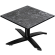 CPTG | Bistro-loungebord | B:D:H 60 x 60 x 39 cm | Rock / Aluminium Sort | Ekstra vægt