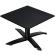 CPTG | Bistro-loungebord | B:D:H 60 x 60 x 39 cm | Sort / Aluminium Sort | Ekstra vægt