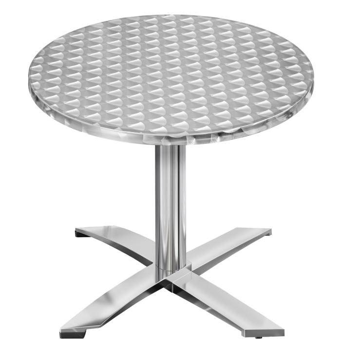 CT | bistrobord | Ø60xH75cm | rustfritt stål / aluminium | ekstra vekt | Sammenleggbar CT | bistrobord | Ø60xH75cm | rustfritt stål / aluminium | ekstra vekt | Sammenleggbar