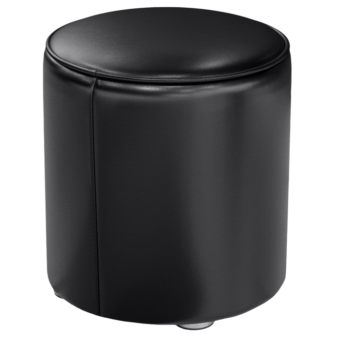 CUBO FULL | Asiento Bistro Cube | Ø45cm | Negro