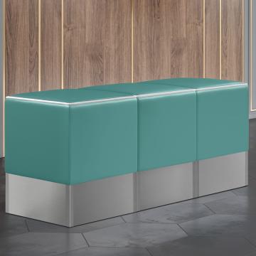CUBO | Cube Seating Set | Taupe | Leather