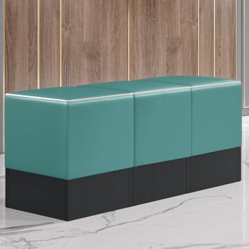 CUBO | Cube Seating Set | Taupe | Leather