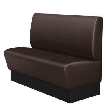 DENVER | Gastrobank | B:H 120 x 103 cm | Braun | Glatt | Leder