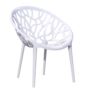 AMAZONAS | Designer plaststol | Hvit | plast | Stabelbar