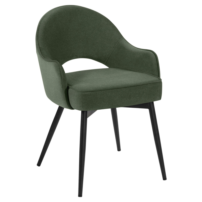 Diana | Hotel Silla | Verde | Terciopelo