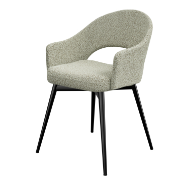 Diana | Hotel Stuhl | Beige | Teddystoff