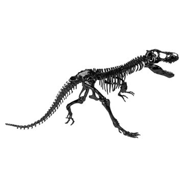 DINOSAUR | Deko | H 30 cm | Schwarz