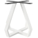 DIAMOND | Estructura de mesa bistró | Altura: 72 cm | Base: 44 x 44 cm | Blanco