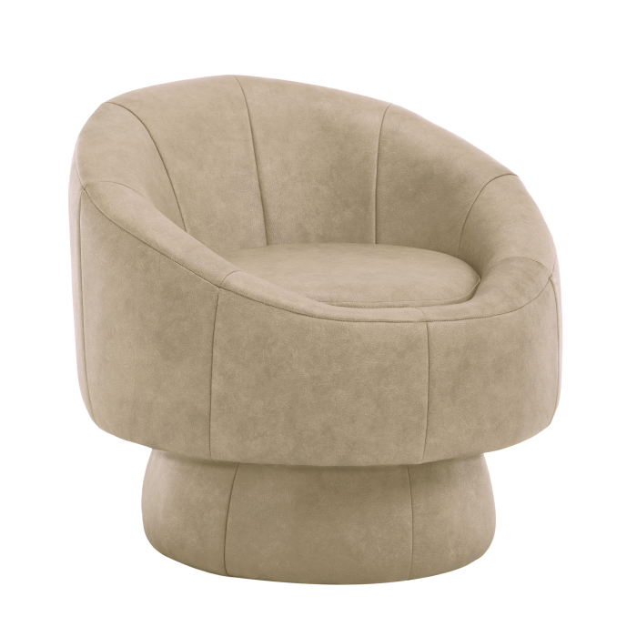 DORIS | Bistro Lounge Sessel | Leder | Beige