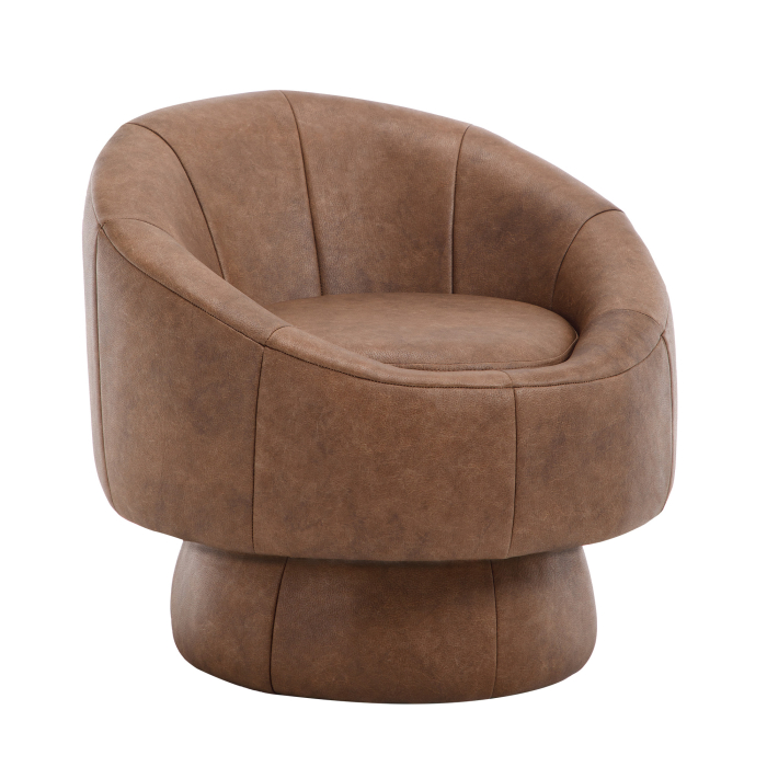 DORIS | Bistro Lounge Sessel | Leder | Braun