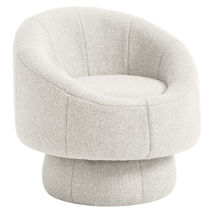 DORIS | Bistro Lounge Sessel | Teddystoff | Beige